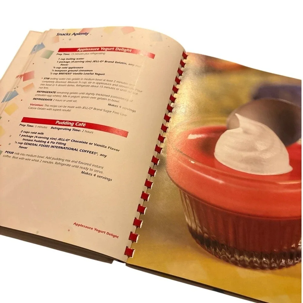 Cookbook Jell-O Collection‎ Spiral Bound Recipes Desserts ISBN 0785379525